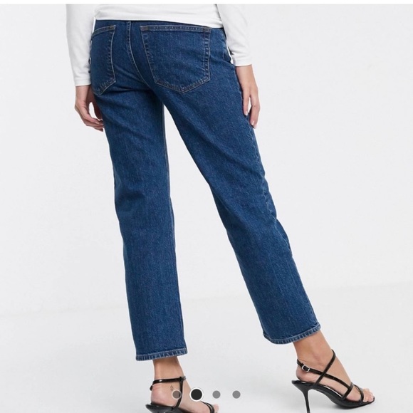 NWT ASOS Straight Maternity Jean - Picture 3 of 5
